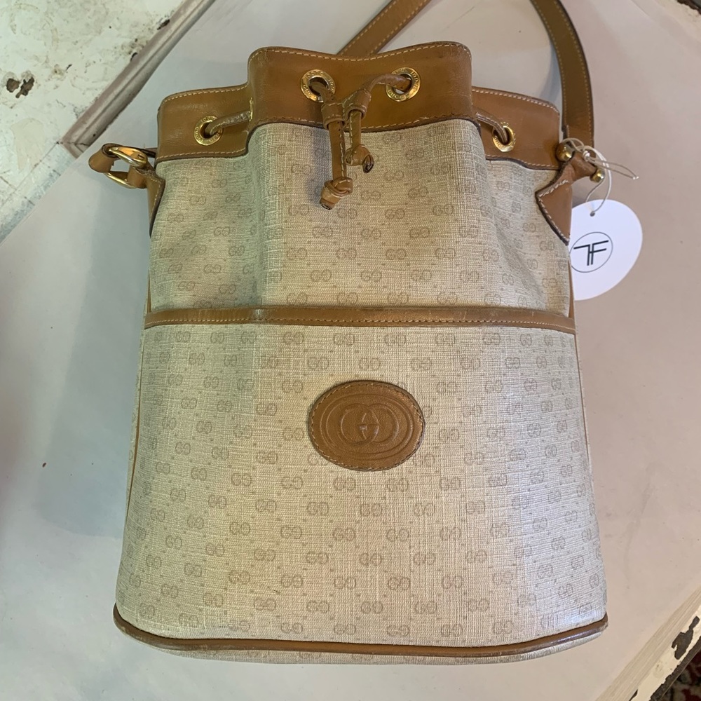 Vintage Gucci Bucket Bag